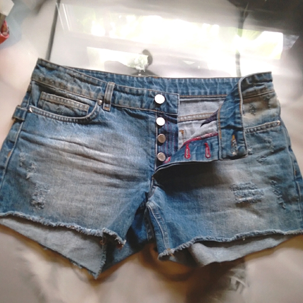 Zadig and Voltaire denim shorts